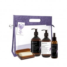 Natio 娜迪奥 薰衣草护理套装 4件套 （洗手液+护手霜+安神喷雾+香皂）